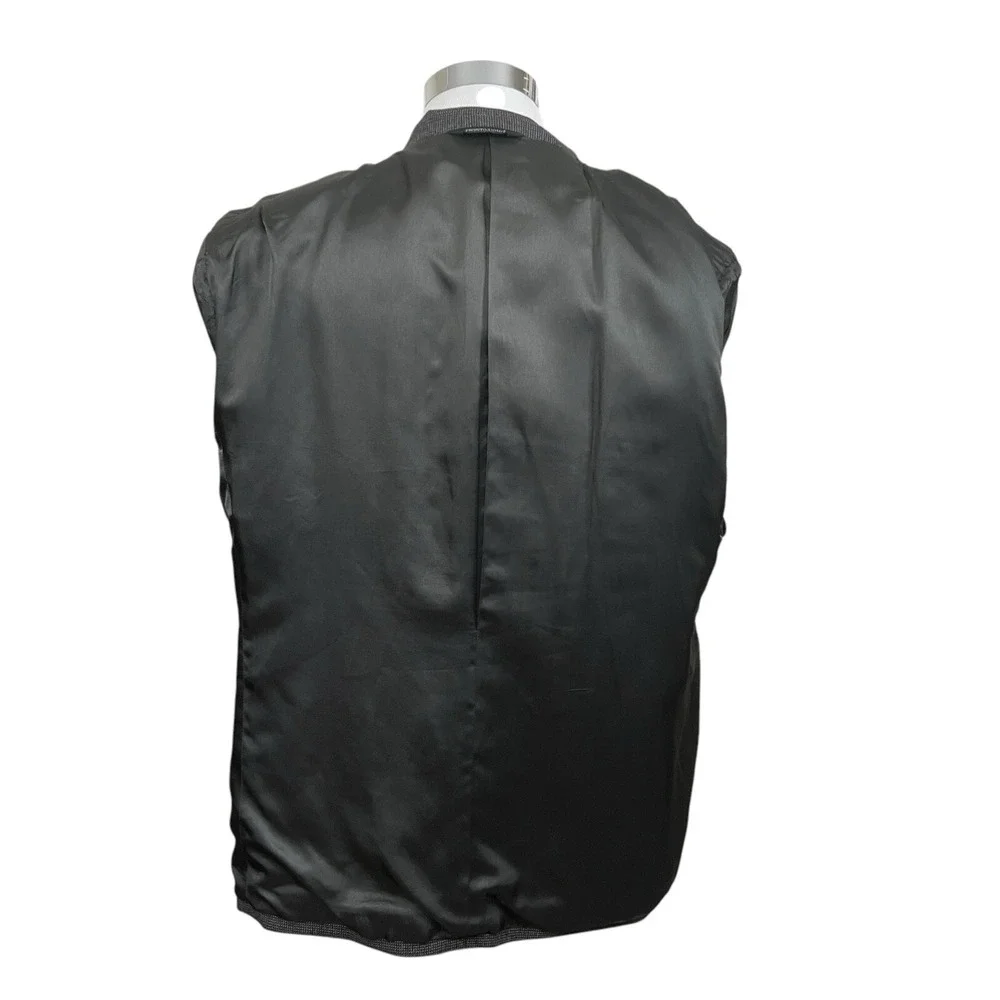 PRONTO UOMO COUTURE‎ 100% LAMBSWOOL Tweed Mens Blazer Sport Coat Jacket 44 Short